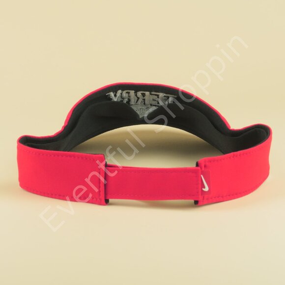 Nike Georgia Bulldogs Visor Mens Red Terry College of Business Alumni Hat New - Picture 4 of 9